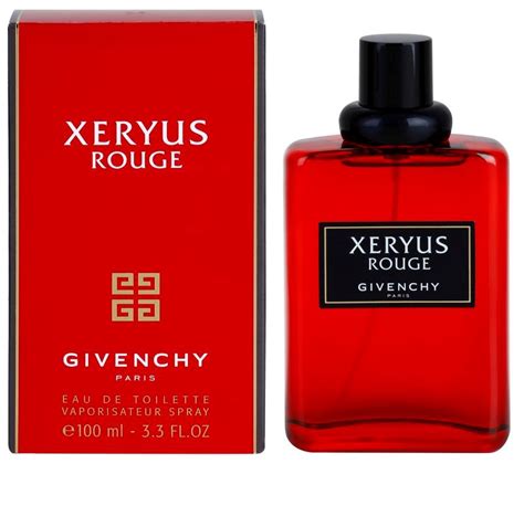 givenchy xeryus rouge eau de toilette spray 100ml|xeryus rouge givenchy for men.